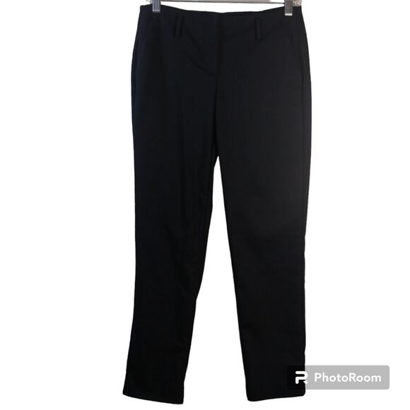 Theory Natural Bedina Pavia Ankle Cropped Pants Career Preppy Size 2 - Picture 2 of 10